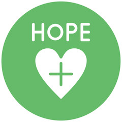 Obraz premium Healing Hope Icon