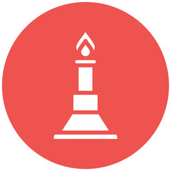 Obraz premium Burner Icon