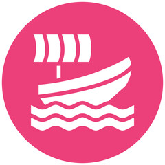 Egyptiqan Boat Icon