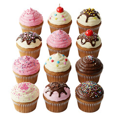 Delicious Cupcakes: Bakery Image, Sweet Treats