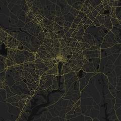 Washington, District of Columbia, United States Road Map 