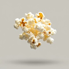 Close up of pile of golden brown popcorn ready to eat