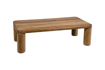 wooden table isolated on white  Islets Coffee Table - Fredericia Furniture