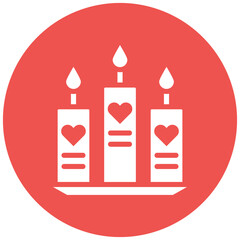 Wedding Candle Icon
