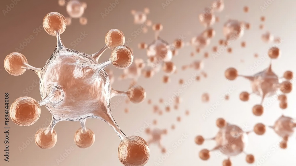 Poster cellular structures in a biological system
