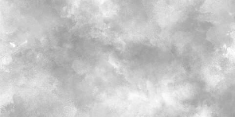 Gray watercolor background. Sky with clouds. blurred smoky cloud texture. Aquarelle painted paper textured canvas.