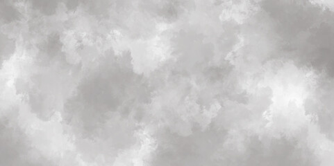 Gray watercolor background. Sky with clouds. blurred smoky cloud texture. Aquarelle painted paper textured canvas.