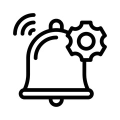 notifications line icon