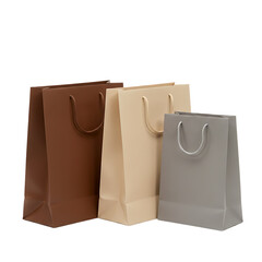 Brown, Beige, Gray Gift Bags: Packaging