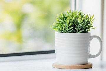 A serene morning scene featuring gardening and mindfulness elements for a peaceful lifestyle.