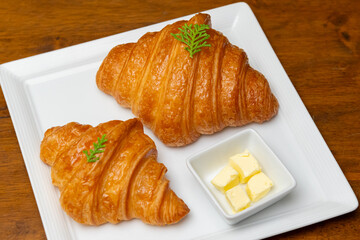 butter croissants