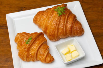 butter croissants