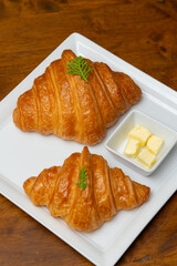 butter croissants