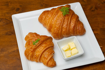 butter croissants