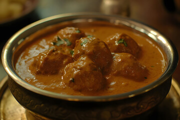 Savory Creamy Curry: Delicious Meatballs in Rich Sauce