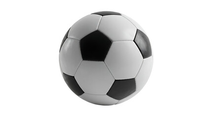 Fototapeta premium Soccer Ball: Classic Black & White