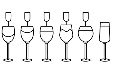 Ros Line Art Illustration Detailed Design for Modern Artwork 