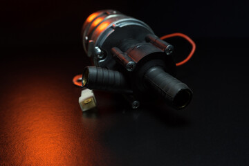new additional electric pump for better cooling of the car engine