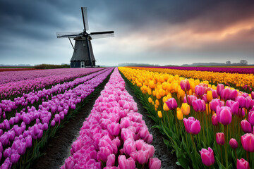 Tulpenlandschaft