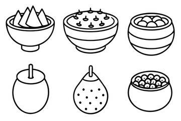 Rooh Afza Line Art Design for Poster and Illustration  