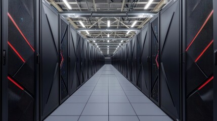 Virtual reality in a supercomputer a futuristic data center exploration of digital innovation