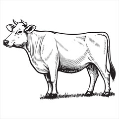 Cow Vector