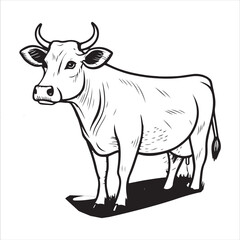 Cow Vector