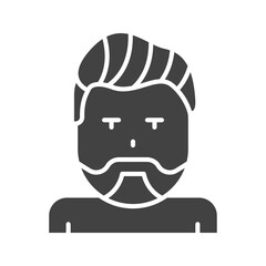 Hipster Style I icon vector image. Suitable for mobile apps, web apps and print media.