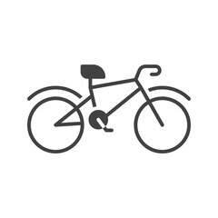 Bicycle I icon vector image. Suitable for mobile apps, web apps and print media.