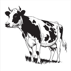 Cow Vector
