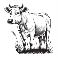 Cow Vector