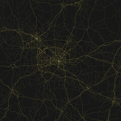 Raleigh, North Carolina, United States, City Street Map