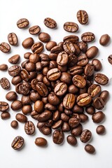 Naklejka premium Loose coffee beans