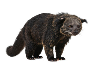 Obraz premium Close-up of a unique animal with fur and distinct features in a natural setting