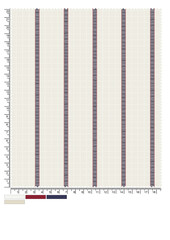 Plaid fabric pattern, blue, brown, cream, seamless for textiles, and for designing clothes, skirts or decorative fabrics. Vector illustration.
