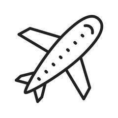 Flight icon vector image. Suitable for mobile apps, web apps and print media.