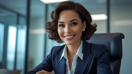 portrait of a confident businesswoman