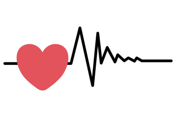 Heartbeat Illustration Set 