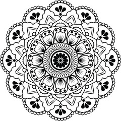 Decorative mandala design
