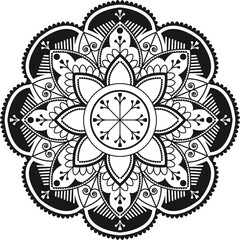 Decorative mandala design
