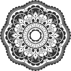 Decorative mandala design

