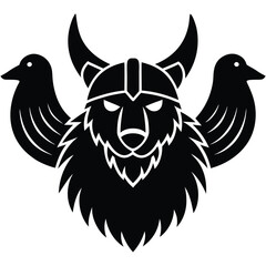 vector illustration of a bird