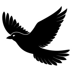 Bird Vector Silhouette | Flying and Nature Clipart