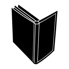 Book Vector Silhouette | Literature and Reading Clipart