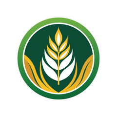 Green leaf icon vector illustration design nature plant symbol