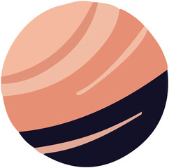 Pluto Flat Icon