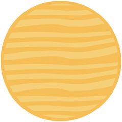 Round  Geometric  Memphis  Design 