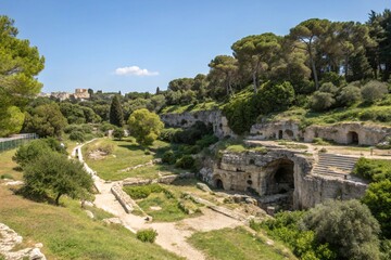 Neapolis Archaeological Park landscapes