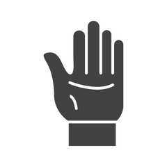 Hand icon vector image. Suitable for mobile apps, web apps and print media.