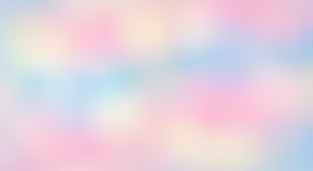 Abstract Pastel Blur Background, Vibrant Soft Color Gradient Wallpaper